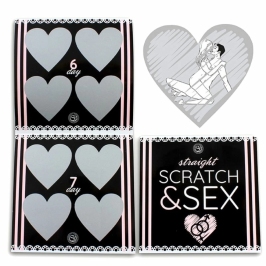 Secret Play Scratch & Fun Game for Straight Couples Multilingual Edition