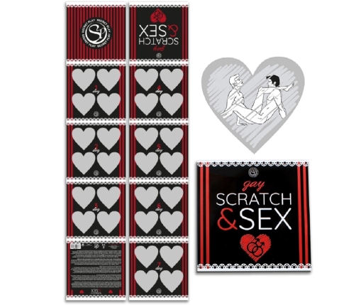 Secret Play Scratch & Fun Game for Couples LGBTQ+ Multilingual Edition