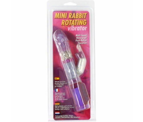 Seven Creations Mini Rampant Bunny Rotating Waterproof Intimate Device 17cm