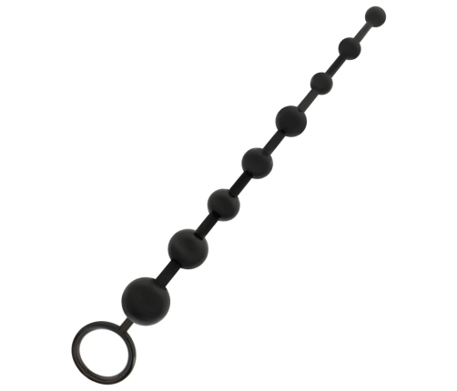 Addicted Toys Bead Chain 29 cm Black - Flexible Silicone System