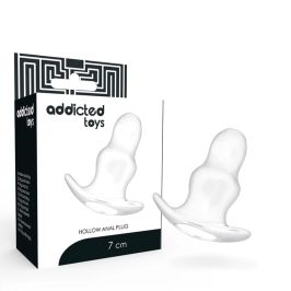 Addicted Toys Small Transparent Expansion Plug 7 cm TPE Waterproof