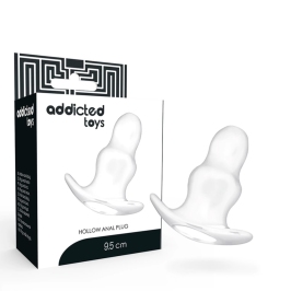 Addicted Toys Medium Anal Dilator 9.5 cm Transparent TPE System