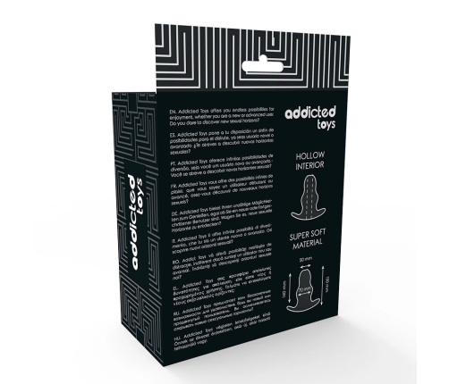 Addicted Toys Large Intimate Dilator 15 cm Transparent TPE System