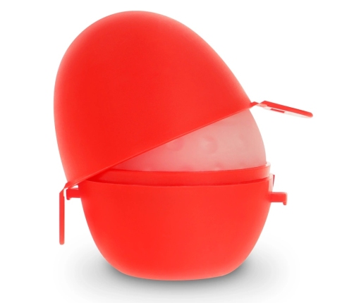 Jamyjob Black Egg Compact Intimate Device with Silk Filament Texture