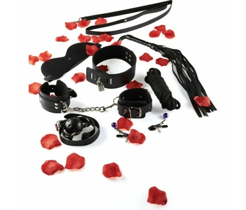 TOYJOY Amazing Bondage Set - Complete Accessory Kit, Black