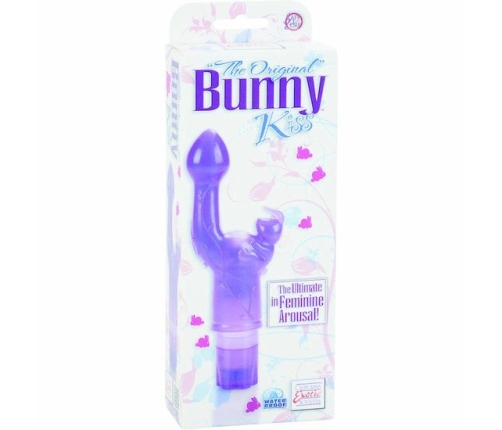 CalExotics The Original Bunny Kiss Purple Multi-Speed Flexible Massager