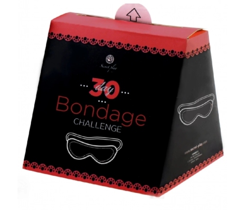 SECRETPLAY Challenge 30 Days - Interactive Bondage Game FR/PT, 30 Cards