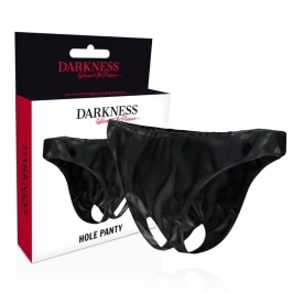 Darkness Unisex Bodysafe Open Design Panties One Size Black