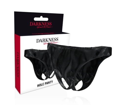Darkness Unisex Bodysafe Open Design Panties One Size Black