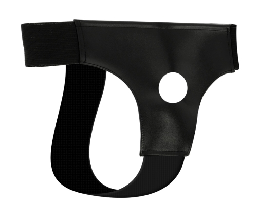 Darkness Adjustable PU Leather Harness with Universal Opening, One Size