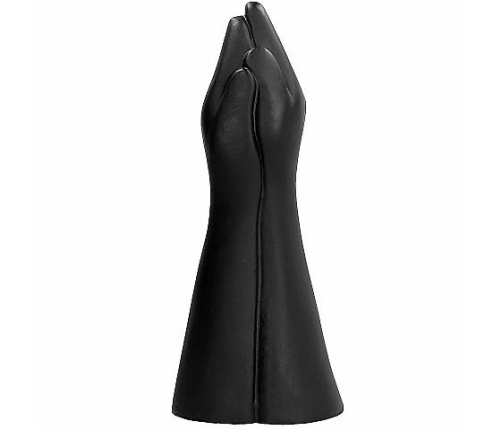 All Black Model 208234 Anatomical Hand & Arm PVC Form 39 cm Black
