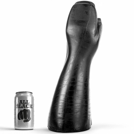 All Black Model 208234 Anatomical Hand & Arm PVC Form 39 cm Black