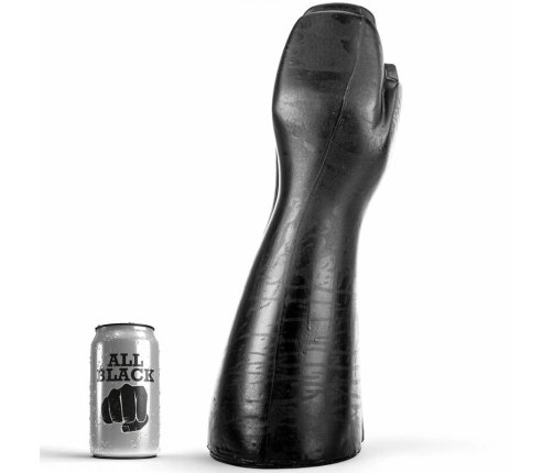 All Black Model 208234 Anatomical Hand & Arm PVC Form 39 cm Black