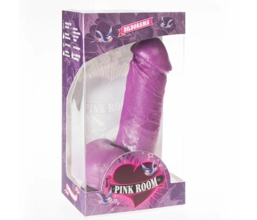 PINK ROOM NAO Intimate Silicone Model Purple 16cm with Suction Base