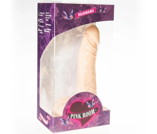 PINK ROOM Eban Anatomical Model with Suction Cup Flesh 19cm