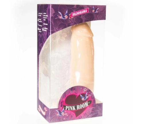 PINK ROOM Mylord Anatomical Model Flesh 20.5 cm with Suction Base