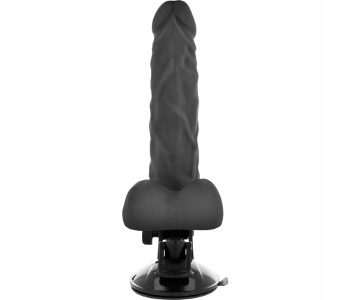 Basecock Articulated Vibrating Model with Remote, 21x5 cm, Black