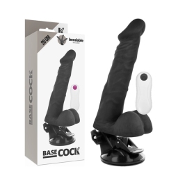 BASECOCK Articulable Model Intimate Device Black 20cm Remote Control BASECOCK Articulable Model Intimate Device Black 20cm Remote Control