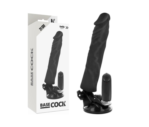 BASECOCK Remote-Controlled Flexible Model Black 21cm x 4cm TPE