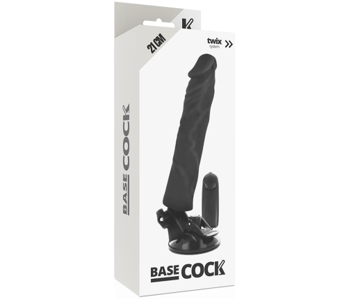 BASECOCK Remote-Controlled Flexible Model Black 21cm x 4cm TPE