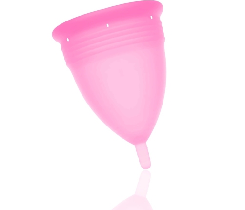 Stercup Menstrual Cup Pink Size S - 100% FDA Silicone, 15 ml Capacity