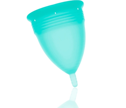 Stercup Aquamarine Menstrual Cup S - FDA Silicone, 15ml Capacity