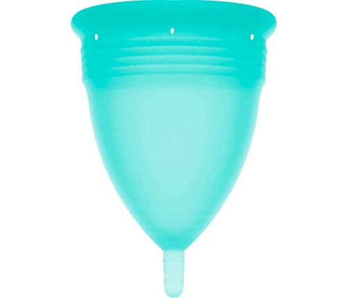 Stercup Aquamarine Menstrual Cup S - FDA Silicone, 15ml Capacity