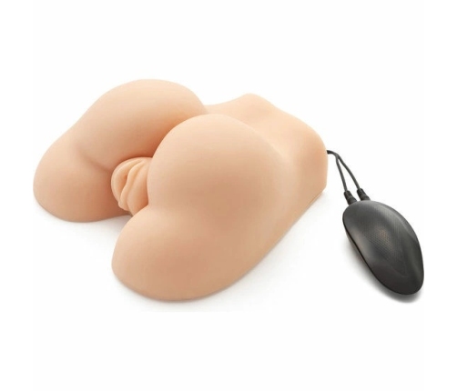 ACT Fat Ass Fucker Vibrating Anatomical Intimate Machine, 19.5 cm, TPR