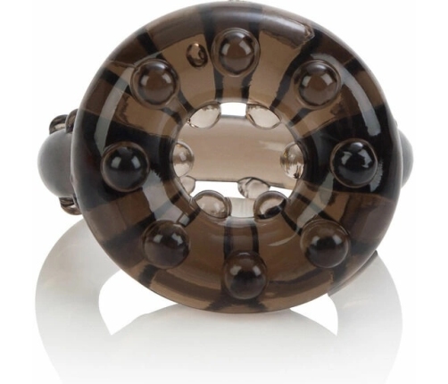 CalExotics All Star Enhancer Double Support Ring TPR Clear