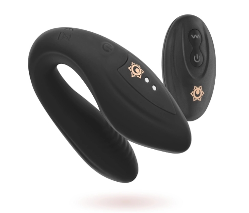 Rithual Kama Azabache Intimate Couples Device with Remote, Black