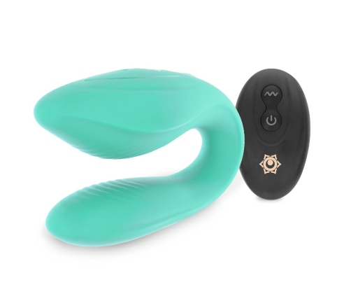 Rithual Kama Aqua Intimate Device for Couples with Remote, 10 Modes, Blue