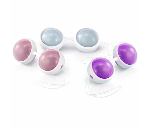 LELO LUNA Beads Plus Advanced Pelvic Floor Exercise Set, 6 Weighted Spheres