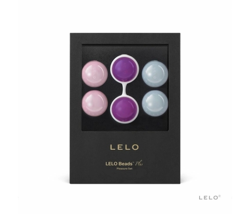 LELO LUNA Beads Plus Advanced Pelvic Floor Exercise Set, 6 Weighted Spheres