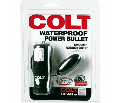 CalExotics COLT Power Bullet Waterproof Multi-Function Intimate Device