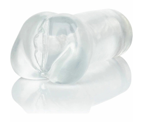 CalExotics Stroke It Tight Transparent Intimate Machine 16.5 cm