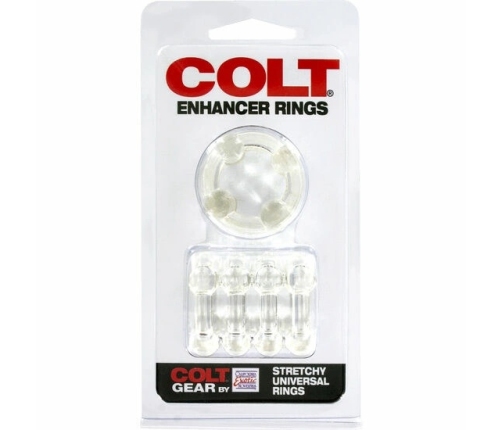 CalExotics COLT Enhancer Rings Clear Flexible Support System