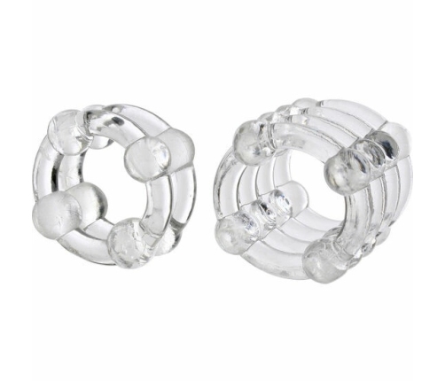 CalExotics COLT Enhancer Rings Clear Flexible Support System