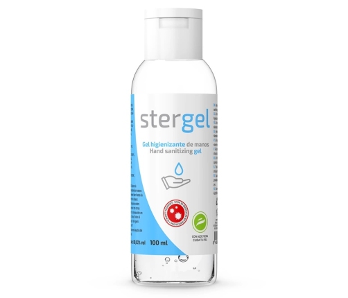 STERGEL Hydroalcoholic Hand Gel Aloe Vera 100ml - Advanced Hygiene Formula