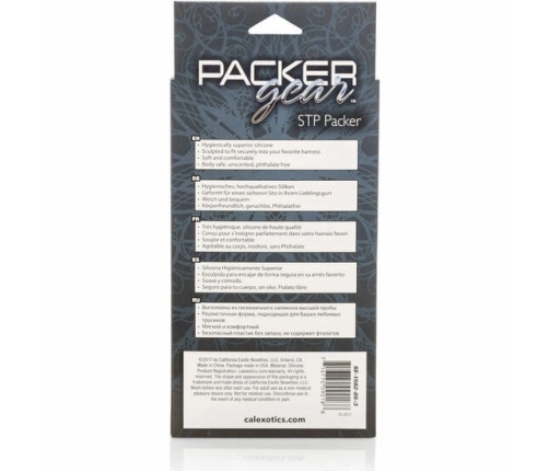 CalExotics Stand to Pee Packer Silicone Anatomical Model 15.25cm Beige