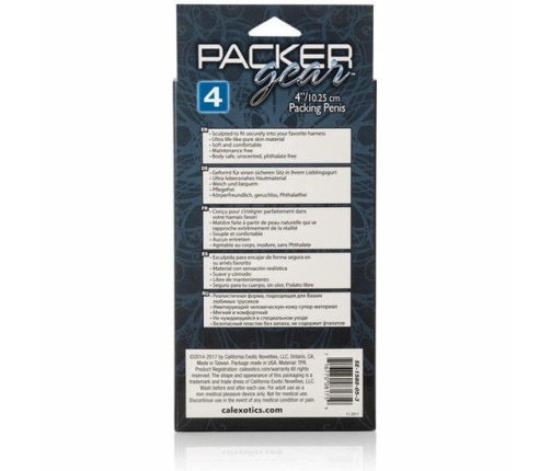 CalExotics Pure Skin Packing Model Flesh 12.75 cm Anatomical Design