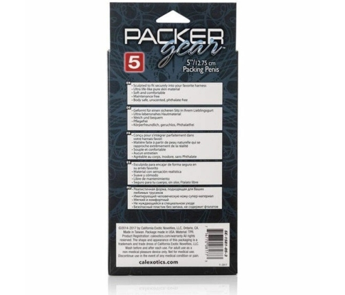 CalExotics Packer Gear Model 14.5 cm, Natural Tone, PureSkin Material