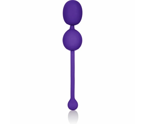 CalExotics Rechargeable Dual Kegel Trainer Purple 9x3.25cm Silicone