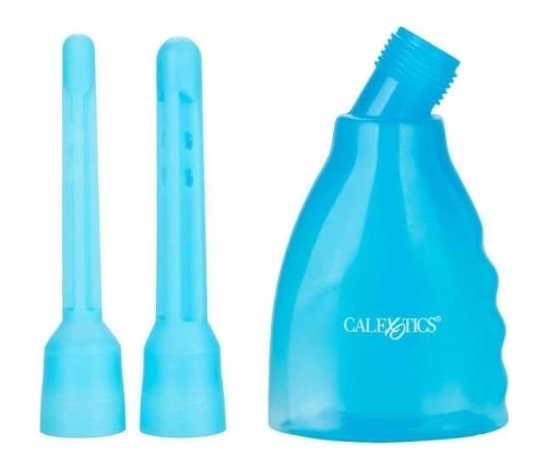 CalExotics Ultimate Douche Blue - Hygienic Cleaning System, 2 Tips