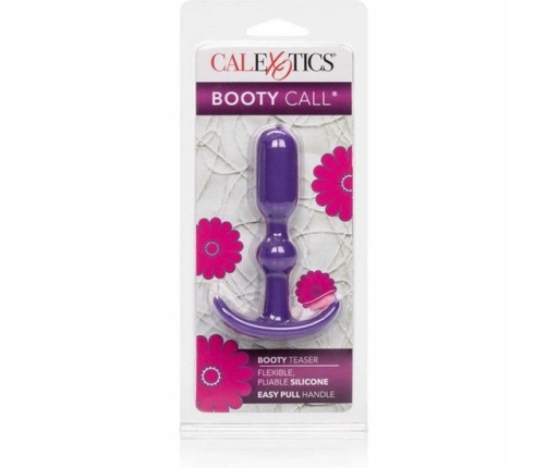 CalExotics Booty Call Booty Teaser Blue - Flexible Silicone Probe Small