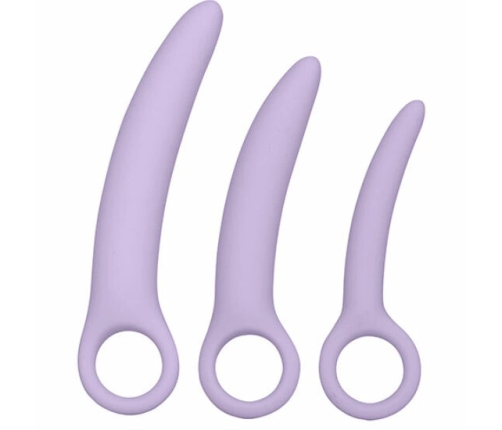 CalExotics Dr. Laura Berman Alena Silicone Dilator Set, 3 Sizes