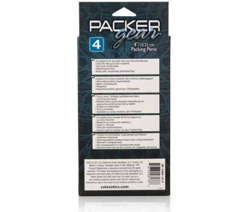 CalExotics Packer Gear Brown 12.75 cm Anatomical Soft Model