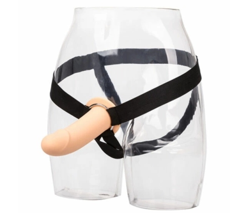 CalExotics PPA Hollow Extension System with Adjustable Jock Strap, Flesh, 17.75 cm