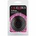 CalExotics Tri-Rings Black Set - Flexible Silicone Support Rings, 3 Sizes