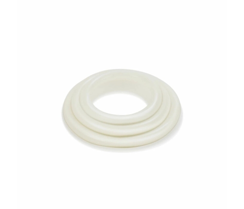 CalExotics Tri-Rings Glow In The Dark Silicone Ring Set 3 Sizes