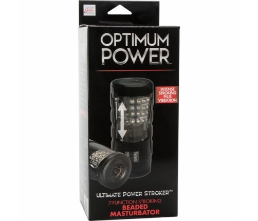 CalExotics Optimum Power Ultimate Stroker System 7-Function Black 13cm